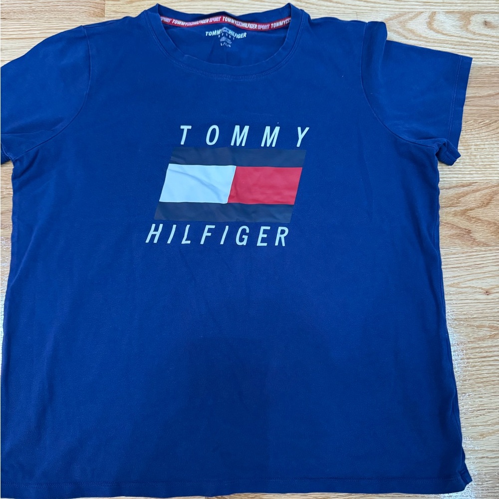 Tommy Hilfiger Blue Short Sleeve Tee
